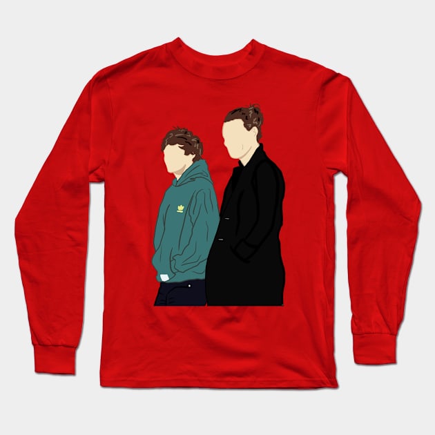 Orlando Larry Stylinson Long Sleeve T-Shirt by Bookishandgeeky